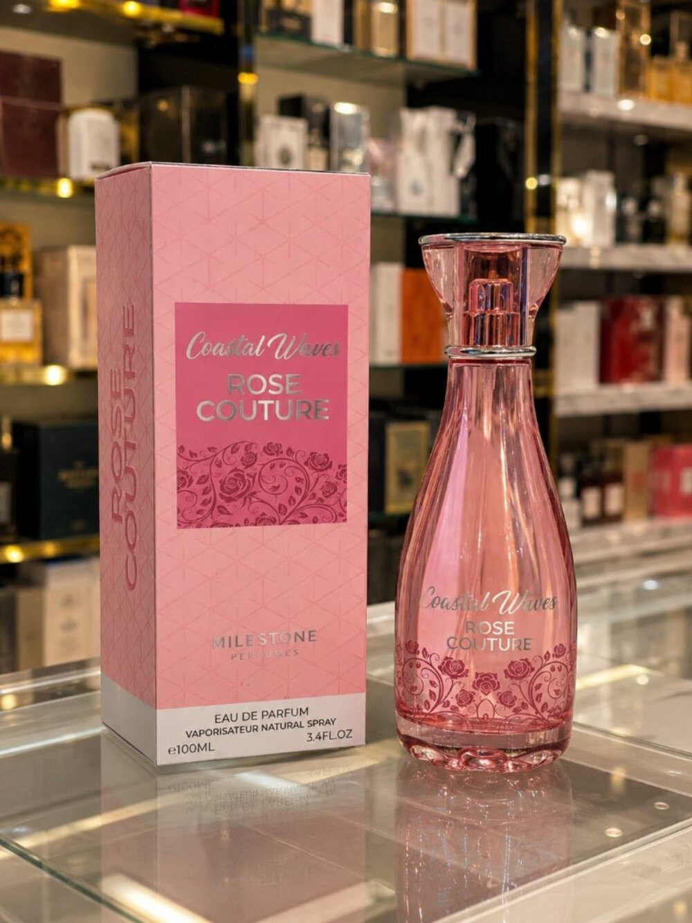 Coastal Waves Rose Couture By Milestone Collection EDP For Woman 100ML